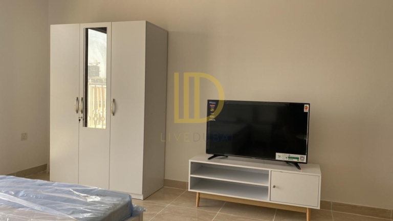 Furnished Studio | Free AC | Balcony | JVC