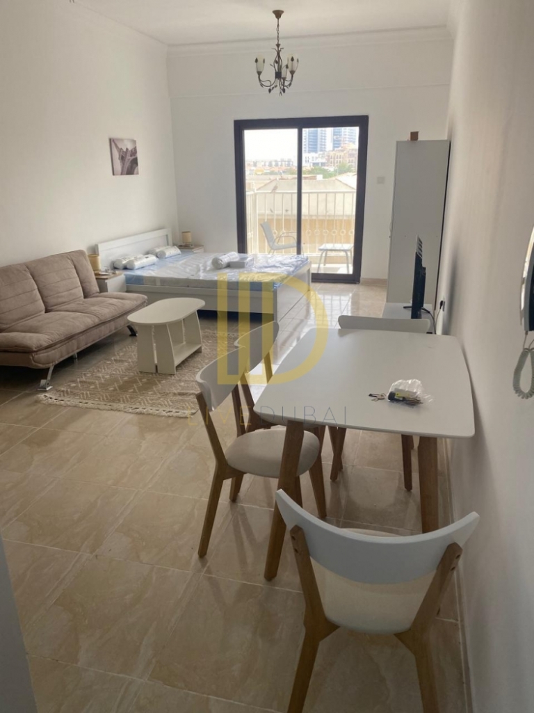 Furnished Studio | Free AC | Balcony | JVC