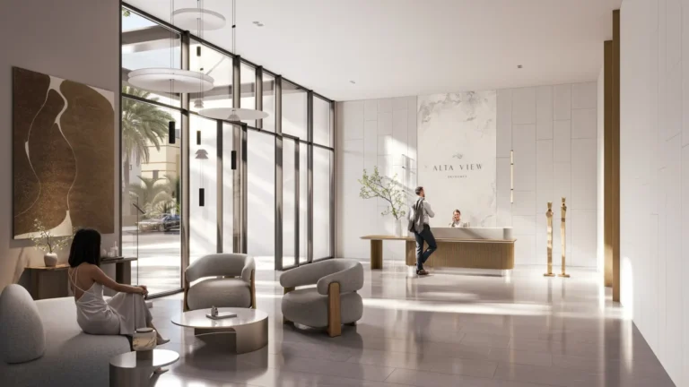 Interior render, ALTA V1EW, Jumeirah Village Circle (Object 1 image)