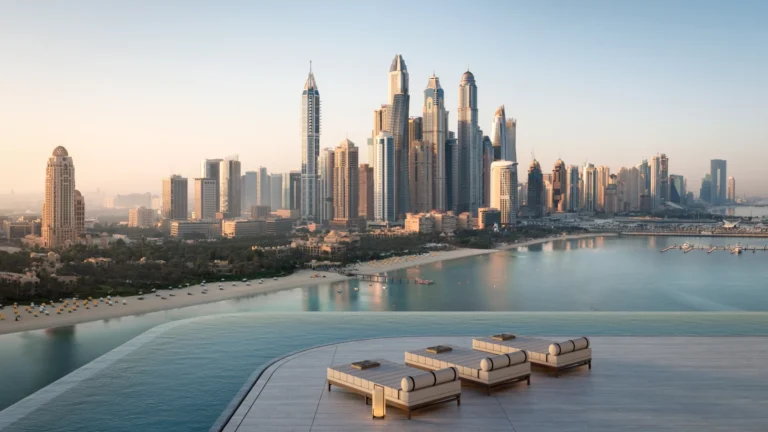 Developer rendering of the Sky Palace, AVA at Palm Jumeirah, Dorchester Collection, Palm Jumeirah (Omniyat image)
