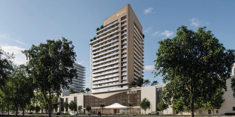 Developer render, Azizi David, Al Jaddaf (Azizi Developments image)