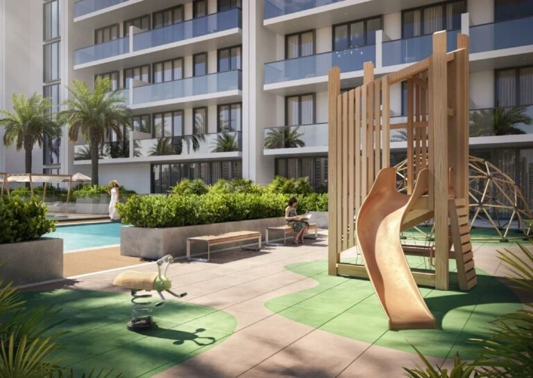 Kids play area, Binghatti Amberhall, Jumeirah Village Circle (Binghatti image)