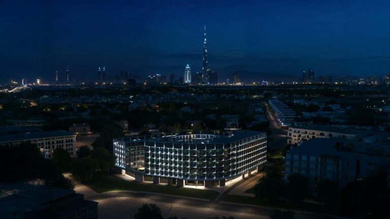 Project view, Binghatti Hillcrest, Arjan (Binghatti image)