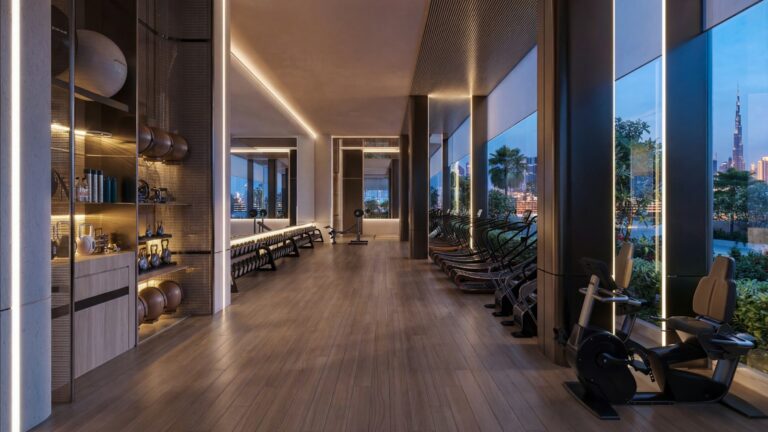 Amenity area, Binghatti Luxuria, Jumeirah Village Triangle (Binghatti image)