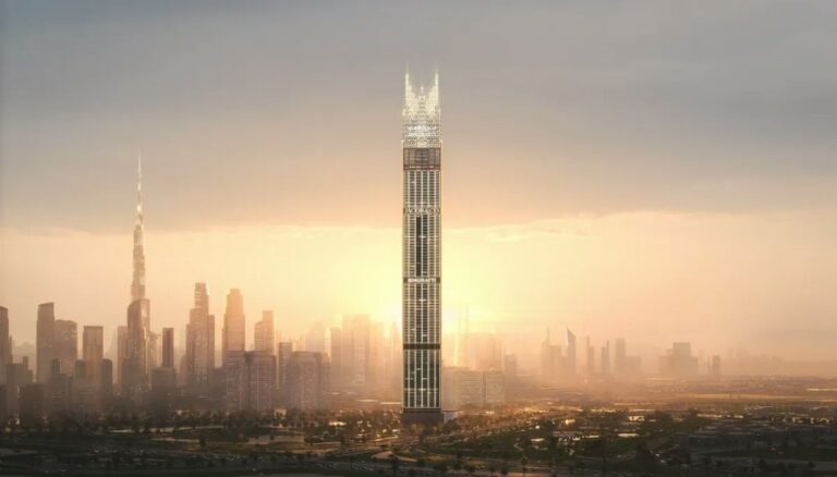 Tower exterior, Burj Binghatti Jacob & Co Residences, Business Bay (Binghatti image)
