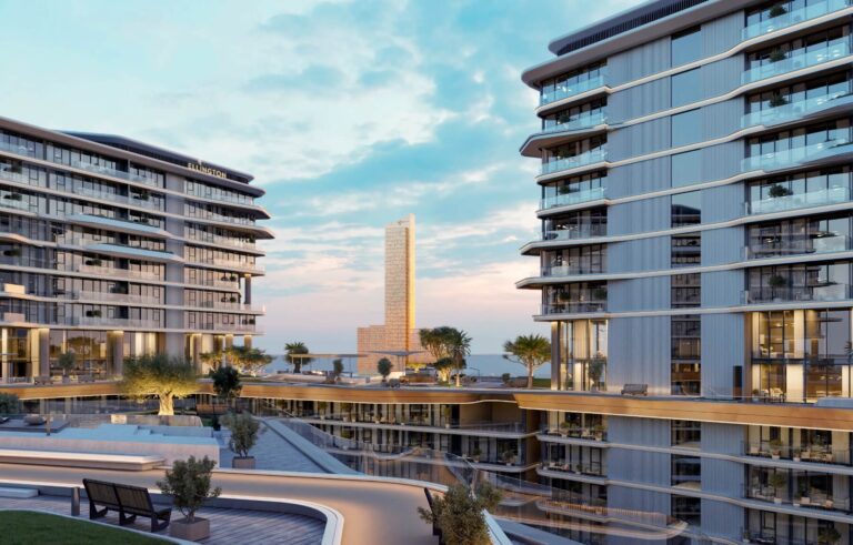 Official render, Costa Mare, Al Marjan Island, Ras Al Khaimah (Ellington Properties image)