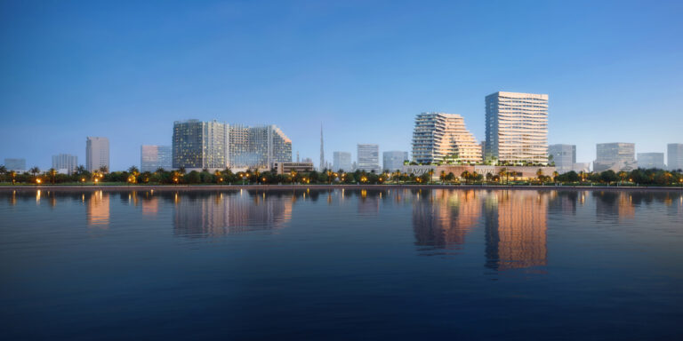 Developer render, Creek Views III, Dubai Healthcare City (Azizi Developments image)