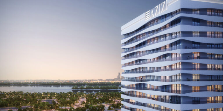 Developer render, Creek Views III, Dubai Healthcare City (Azizi Developments image)