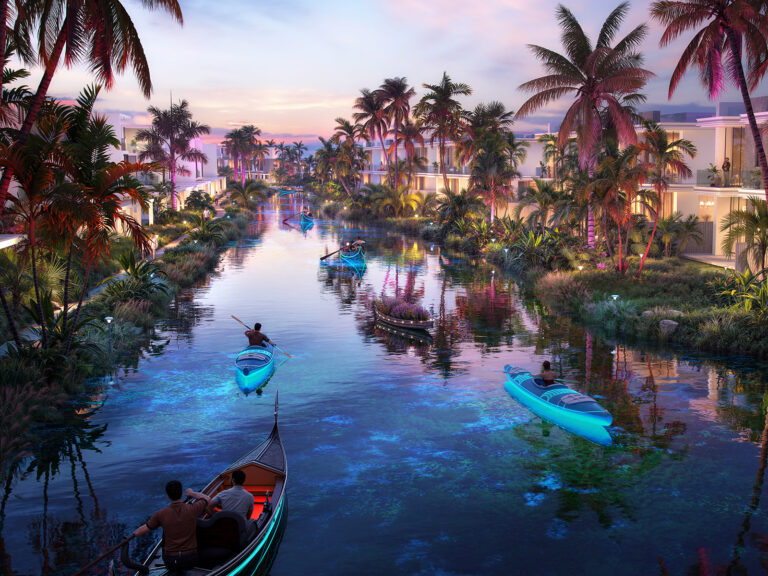 Official artist's impression, DAMAC Islands, Dubailand (DAMAC Properties image)