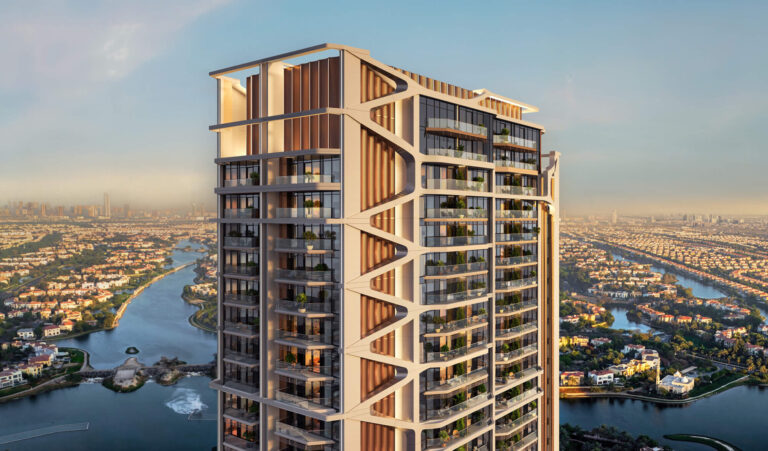 Official render, Eltiera Heights, Jumeirah Islands (Ellington Properties image)