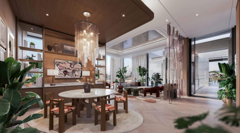 Official render, Eltiera Views, Jumeirah Islands (Ellington Properties image)