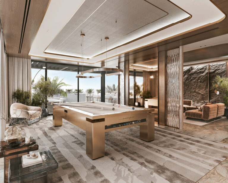 Mansion amenity render, Monaco Mansions, Azizi Venice, Dubai South (Azizi Developments image)