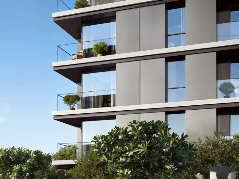 Exterior view, Montiva (Green Gate), Dubai Creek Harbour (Emaar Properties image)