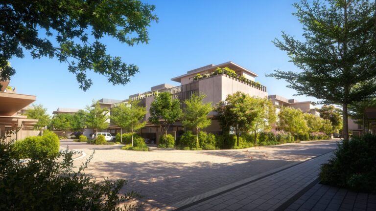 Villa exterior, Numa Reserve, Meydan District 11 (Mirfa IBC image)