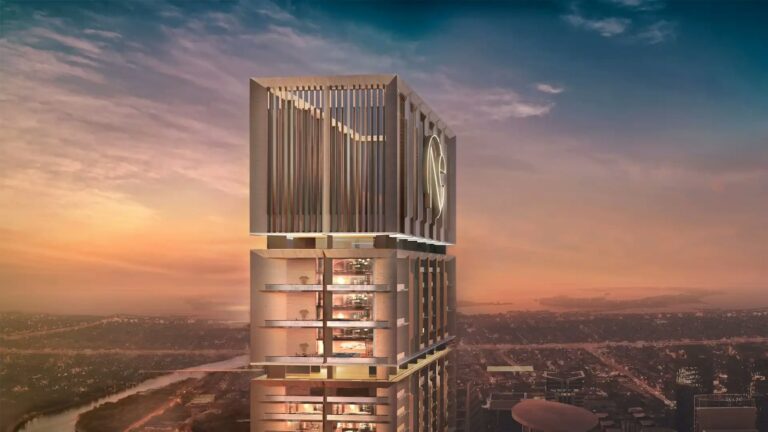 Tower exterior, One by Binghatti, Business Bay (Binghatti image)