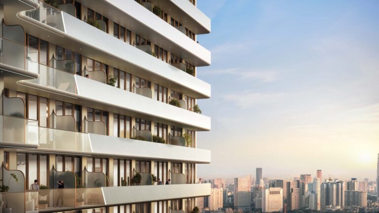 Building exterior, Pearl House 4 by Imtiaz, Jumeirah Village Circle (Imtiaz Developments image)