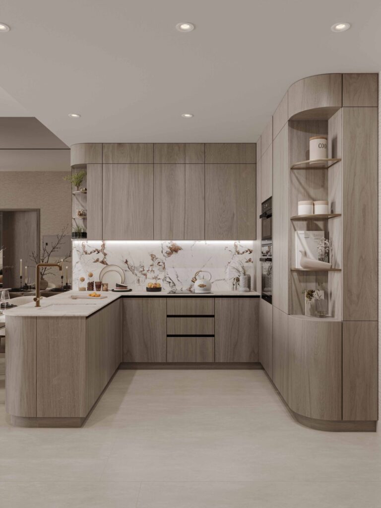 Kitchen, Pearl House 4 by Imtiaz, Jumeirah Village Circle (Imtiaz Developments image)