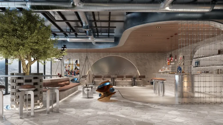 Clubhouse interior, Raw District by Imtiaz, Downtown Jebel Ali (Imtiaz Developments image)