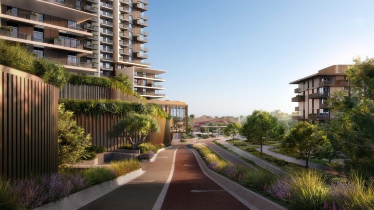Community view, Rise by Athlon, Dubailand (Aldar image)
