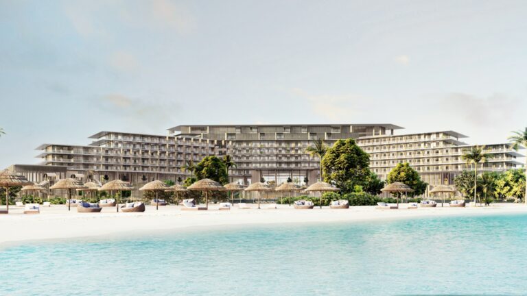 The beach at Rixos, Rixos Hotel & Residences, Dubai Islands (Nakheel image)