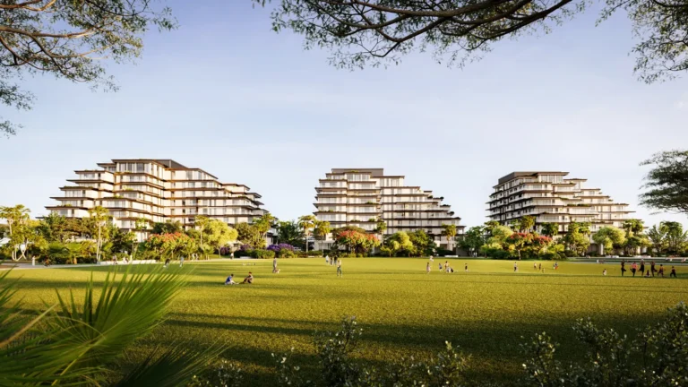 Official project view, Sama Yas, Yas Island, Abu Dhabi (Aldar image)