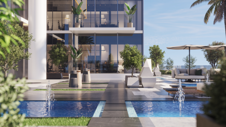 Developer render, Samana Barari Avenue, Majan (Samana Developers image)
