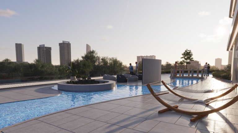Developer render, Samana Barari Lagoons, Majan (Samana Developers image)
