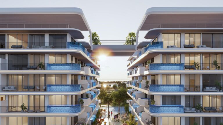Developer render, Samana Ocean Pearl 2, Dubai Islands (Samana Developers image)