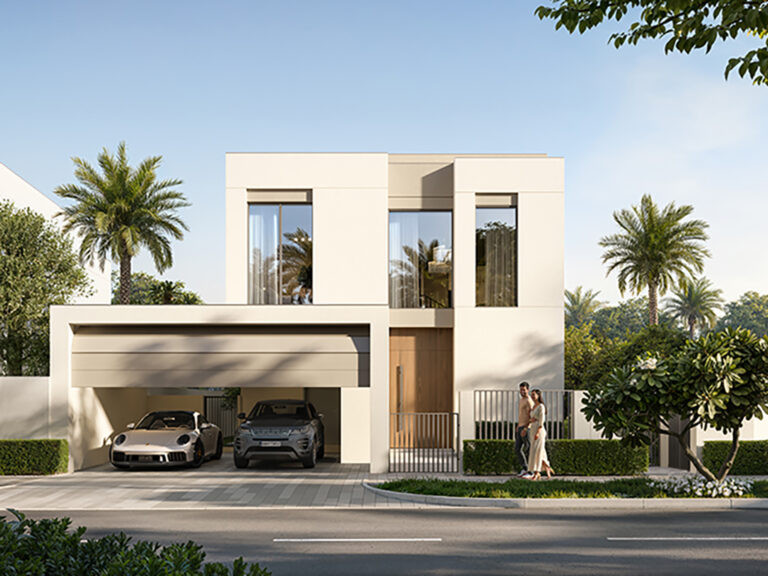 Villa exterior at Serro, Serro, Serro 2 and Salva, The Heights Country Club & Wellness (Emaar Properties image)