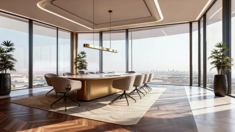 Office interior, Shahrukhz, Sheikh Zayed Road (Danube Properties image)