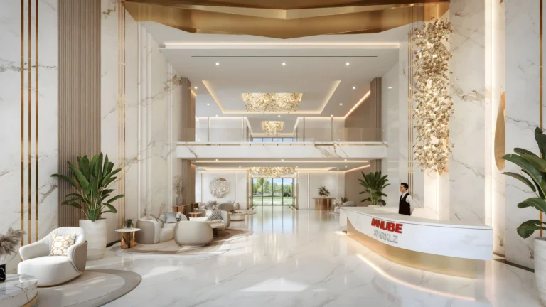 Lobby, Sparklz, Al Furjan (Danube Properties image)