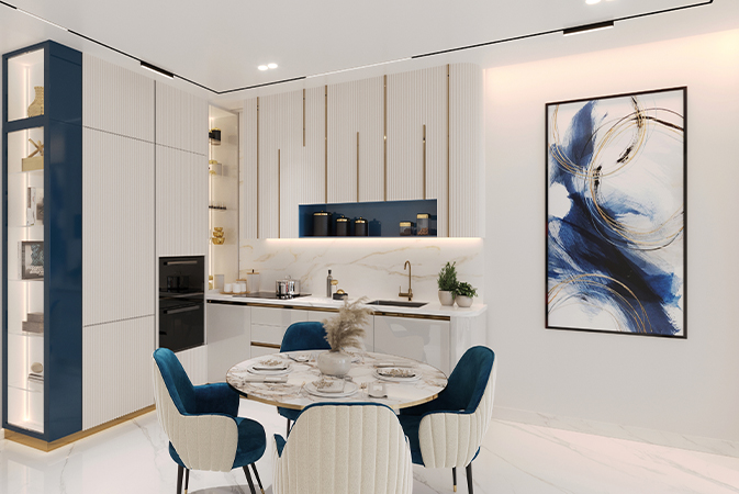 Living room interior, Sparklz, Al Furjan (Danube Properties image)