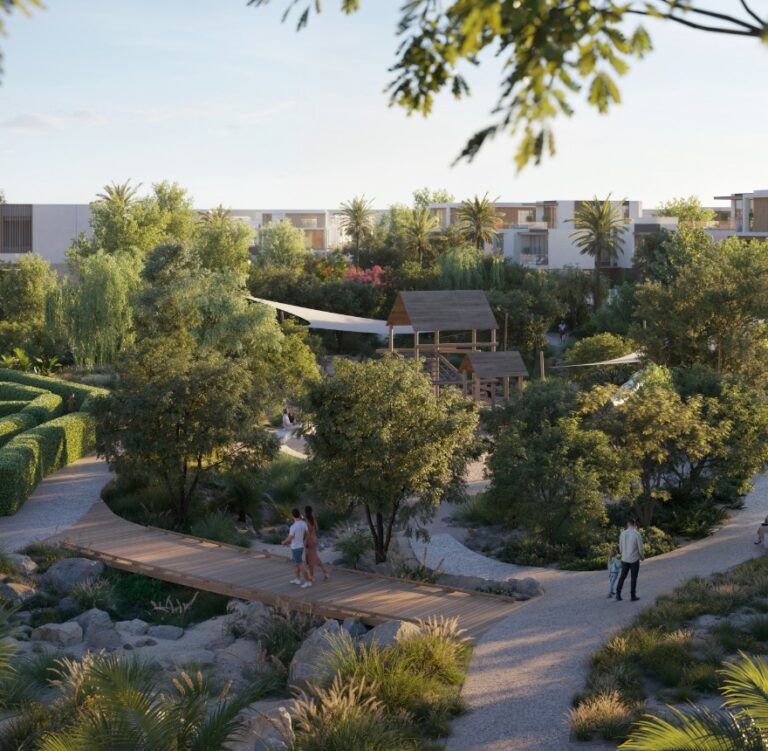 Official gallery render, The Acres Estates, Dubailand (Meraas image)