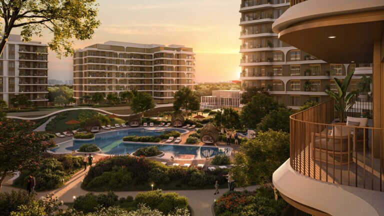 Exterior view of the community, The Canopies at Yas Point, Yas Island, Abu Dhabi (Aldar image)