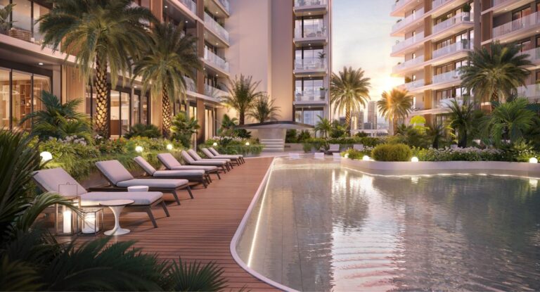 Official render, The Hillgate, Dubai Silicon Oasis (Ellington Properties image)