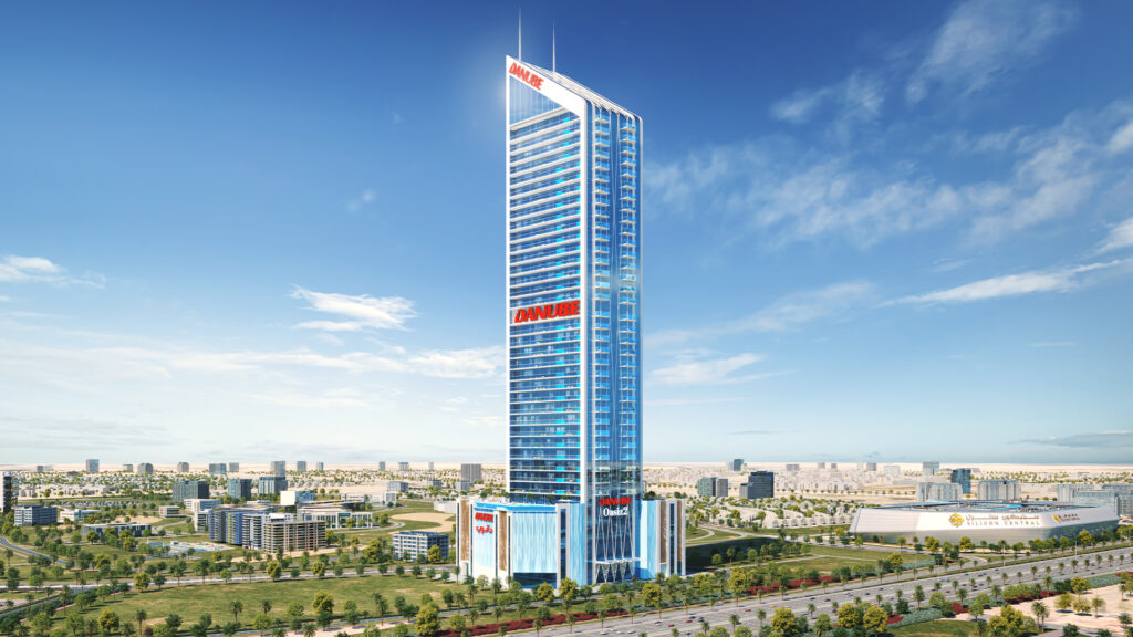 Tower exterior, Oasiz 2, Dubai Silicon Oasis (Danube Properties image)
