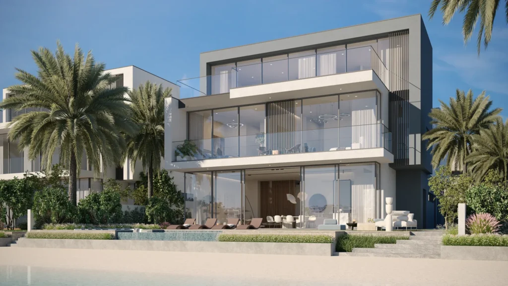 Palm Jebel Ali Fronds B, C, D, E and F by Nakheel, Fronds B to F