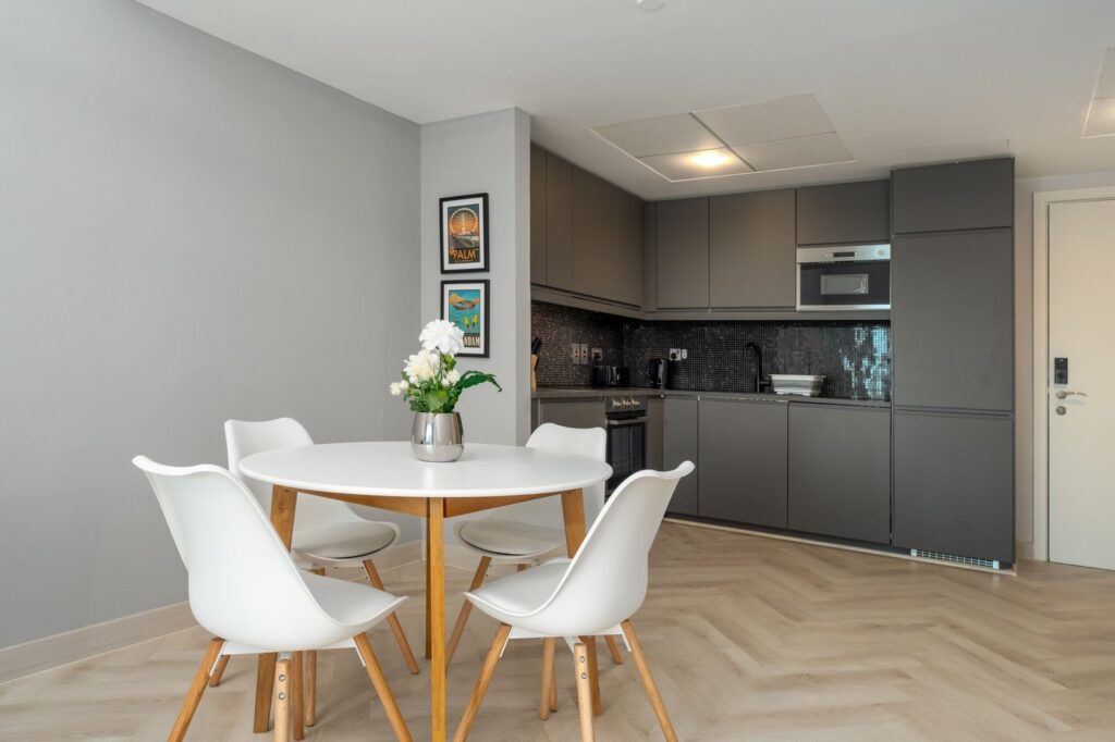 Dining area after the renovation, Lake Terrace, JLT