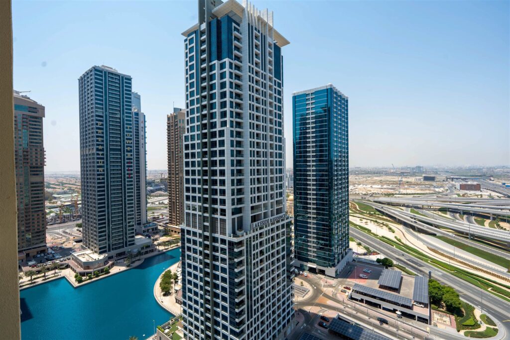 View after the renovation, Lake View Tower, JLT