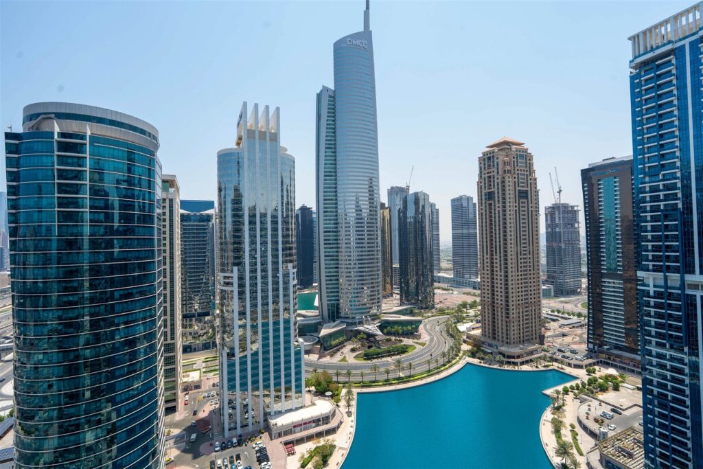 View after the renovation, Lake View Tower, JLT