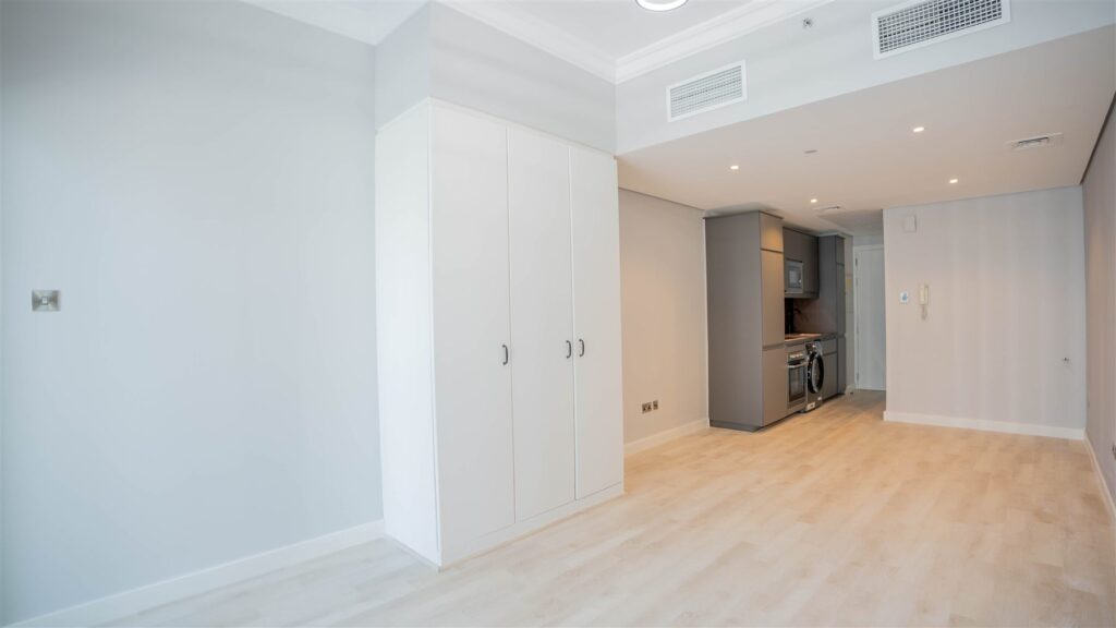 Wardrobes after the renovation, Lake View Tower, JLT