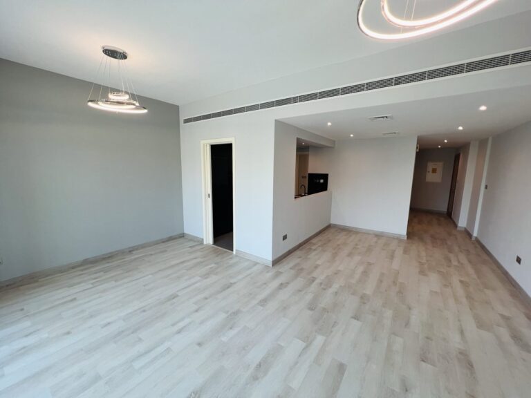 Flooring in an apartment we renovated in The Greens, Dubai