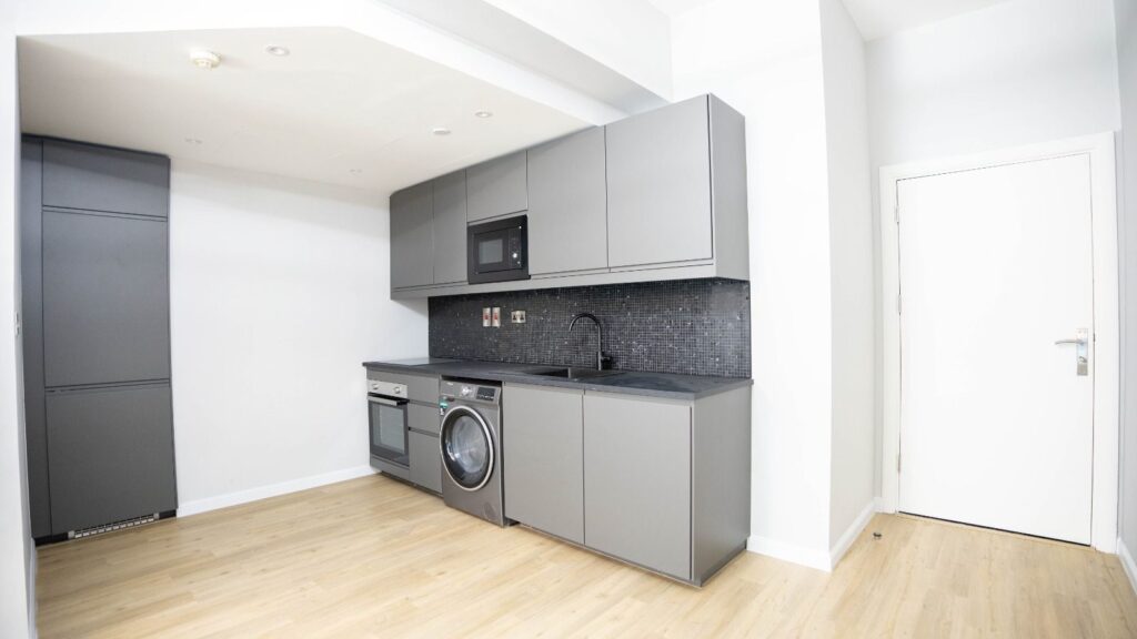 Kitchen after the renovation, Marina Diamond, Dubai Marina
