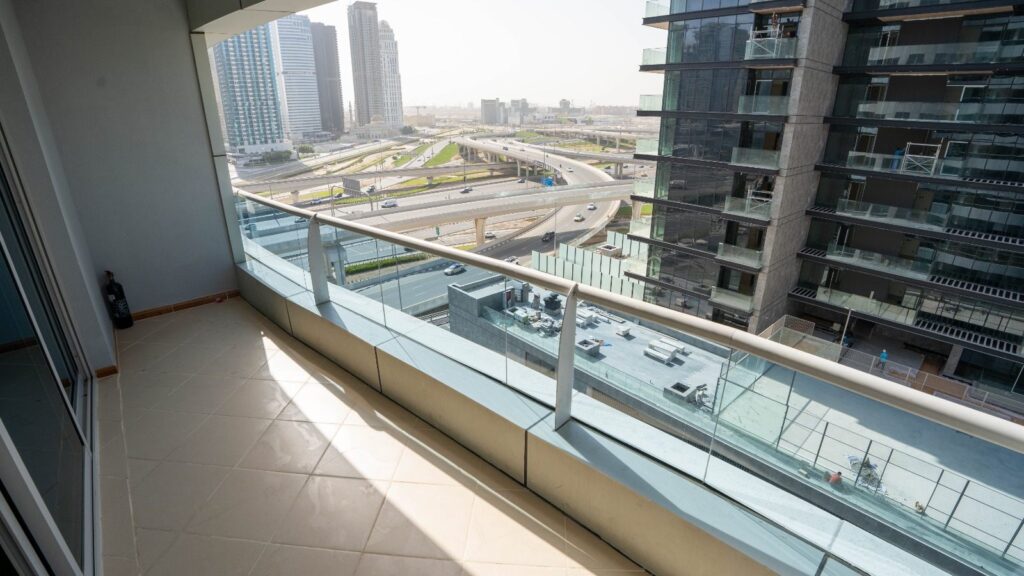Balcony after the renovation, Marina Diamond, Dubai Marina